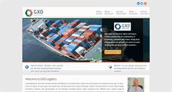 Desktop Screenshot of gxdlogistics.com